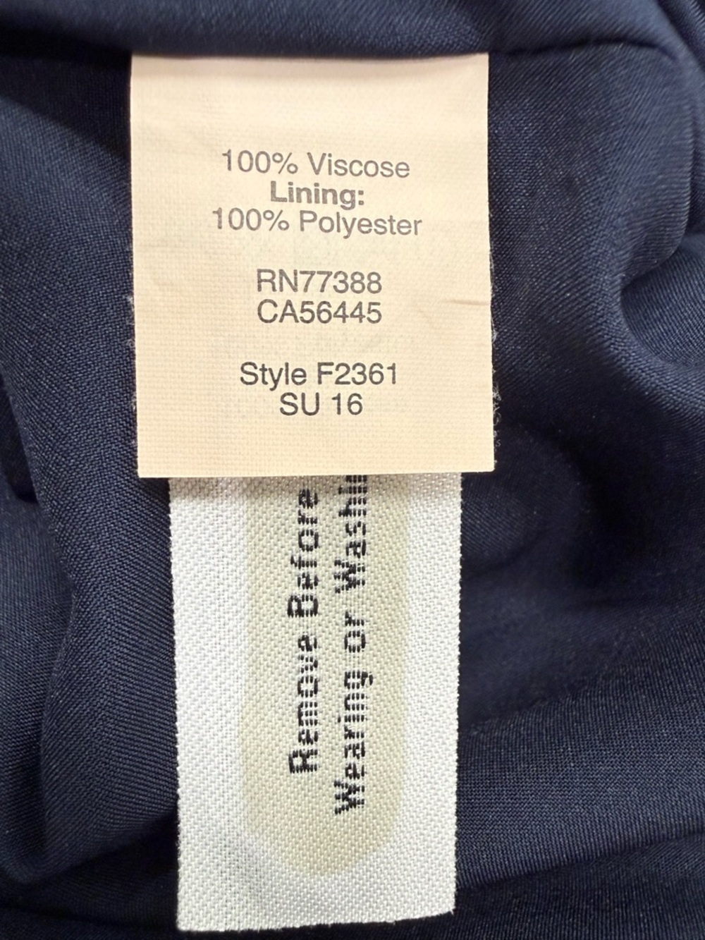 Madewell Navy Halter Maxi Dress with Tassel Tie - Picture 6 of 7